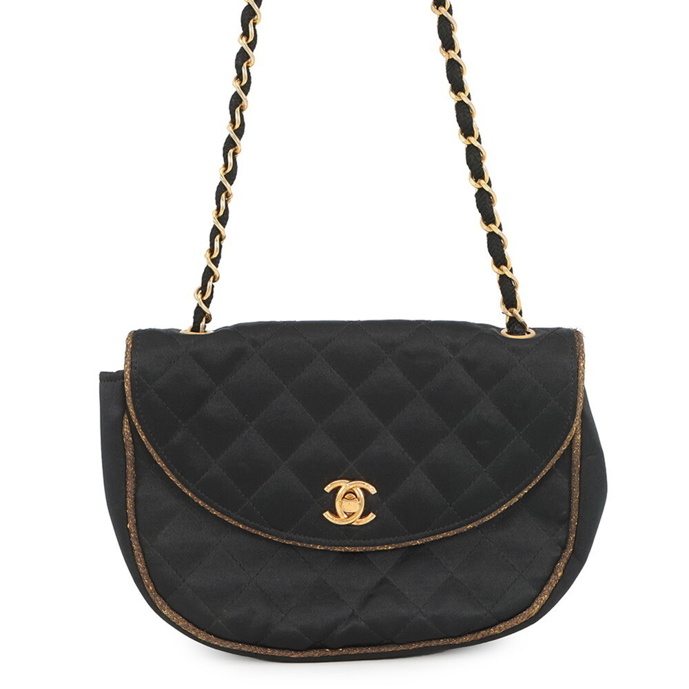 CHANEL Black Logo Shoulder Bag - Picture 1 of 15